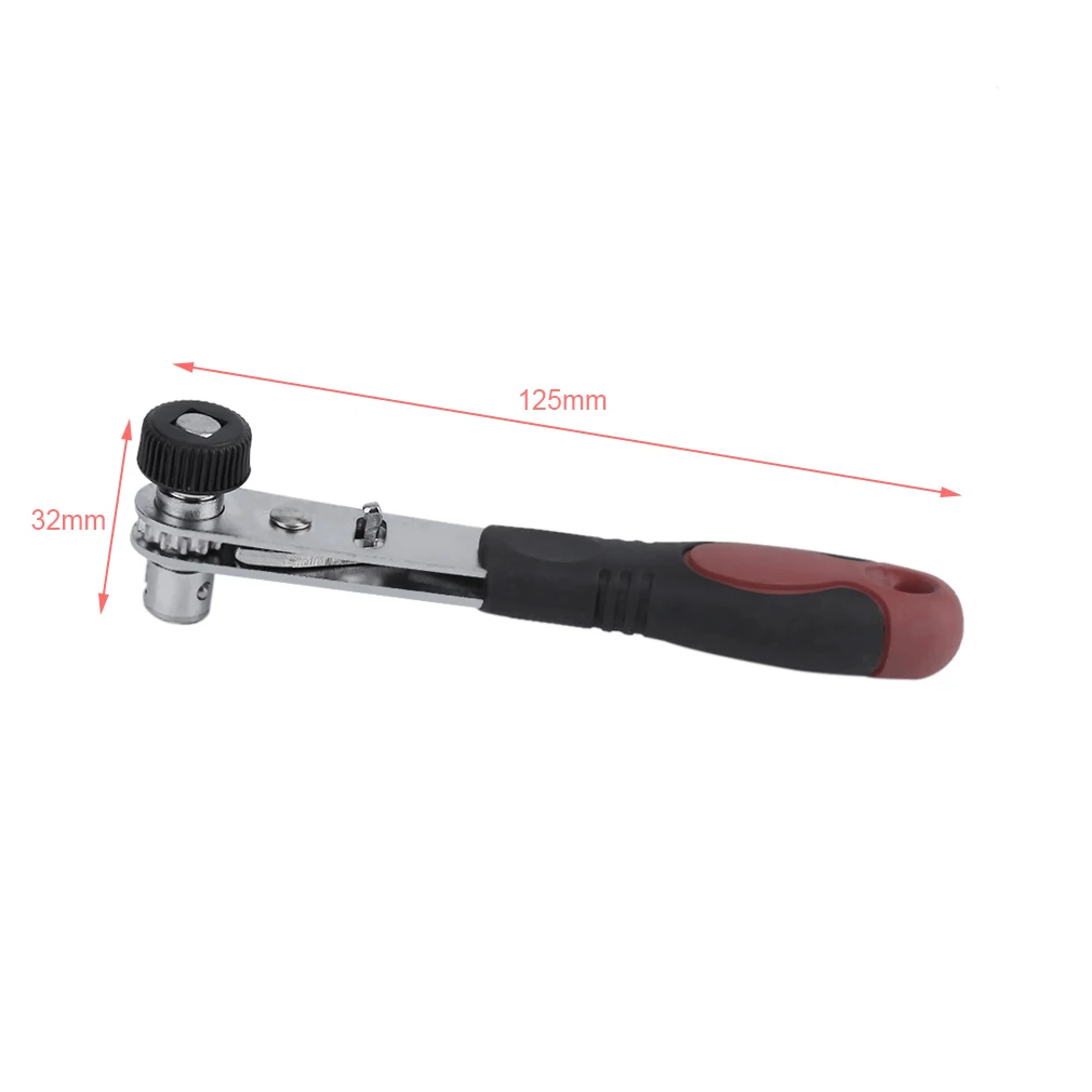 Professional and Durable Mini Rapid Ratchet Wrench 1/4" Screwdriver Rod Quick Socket Wrench Tools Home Tools