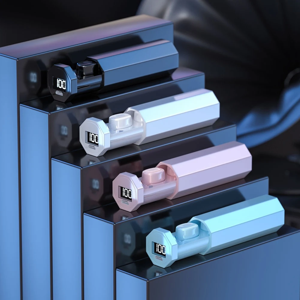 Беспроводные стереонаушники с микрофоном TWS-03 спортивные наушники совместимы