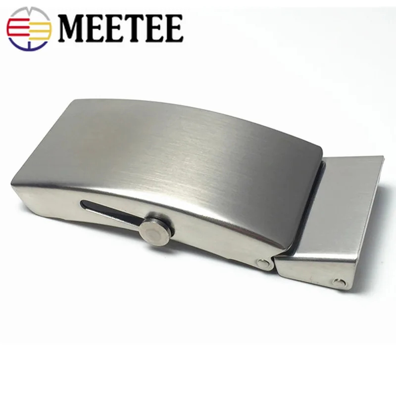Meetee 1 шт./3 шт. 36 мм высококачественные пряжки для ремня из нержавеющей стали