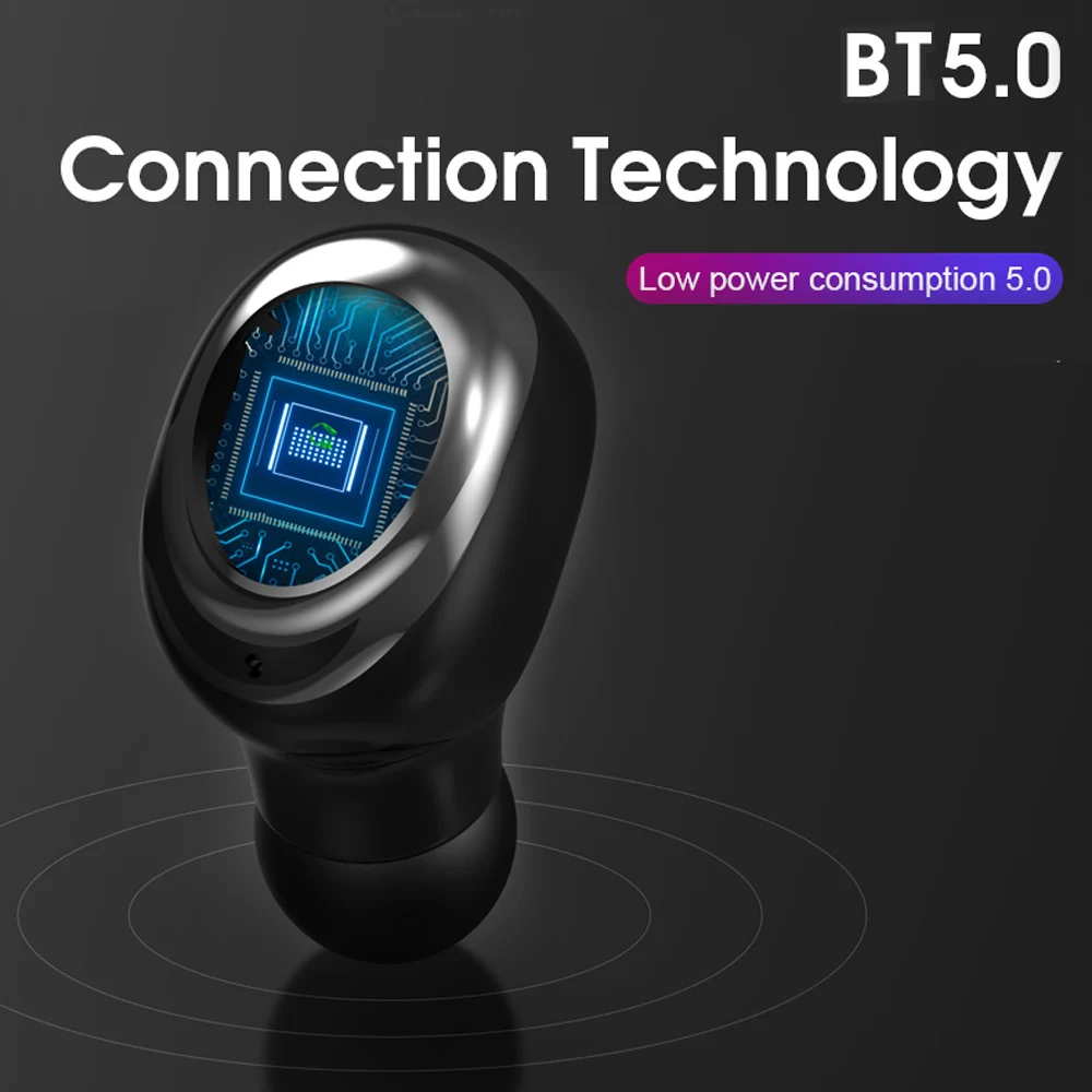S11 беспроводные наушники Bluetooth 5,0, Мини наушники с сенсорным управлением, музыкальные наушники-вкладыши, гарнитура с микрофоном, 3500 мАч, зарядная коробка