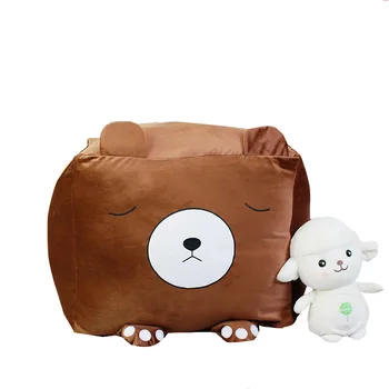 

Stuffed Animal Toy Storage Adult Baby Bean Bag Chair Cover For Abdl Lover