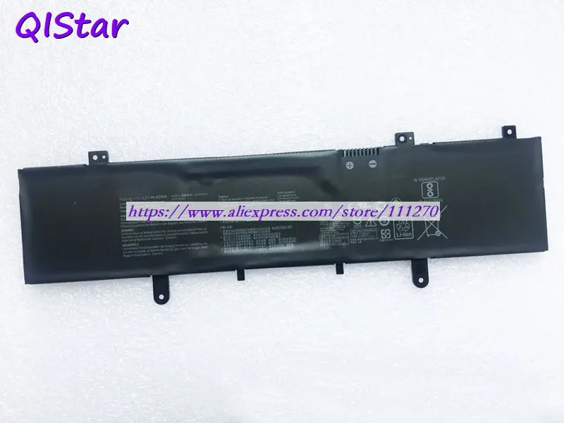 QISTAR 11,52 V 42Wh подлинный B31N1632 Аккумулятор для ноутбука Asus X405UA X405UQ X405UR ноутбук
