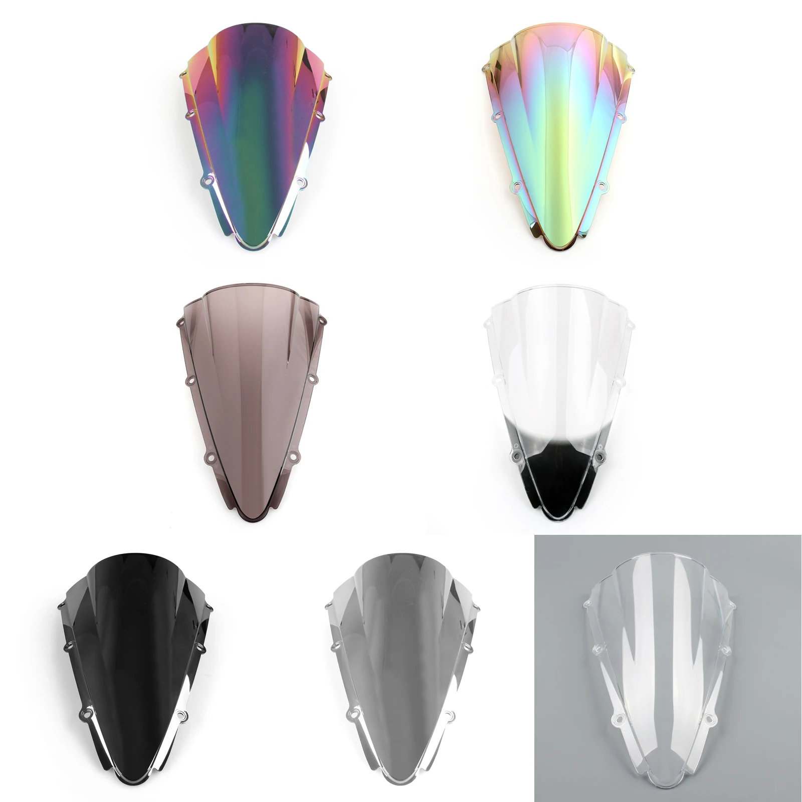Artudatech ABS пластик ветровое стекло экран двойной пузырь для Yamaha YZF 1000 R1 2000-2001 ветровой экран ветровое стекло двигатель запчасти