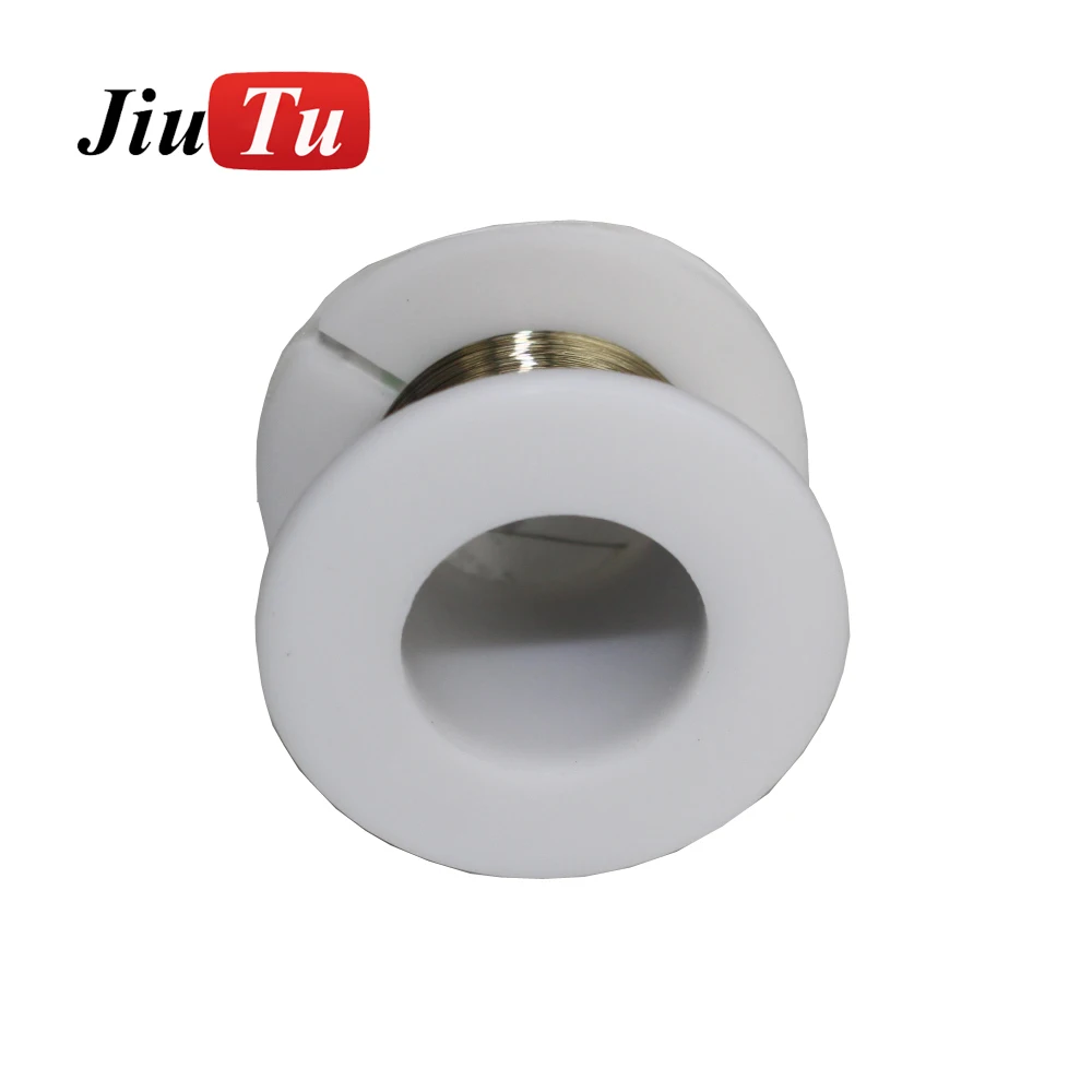

Jiutu Screen Separation Gold Steel Wire Molybdenum Wire Diameter 0.05mm for Mobile Phone LCD Screen Separator Manual Tool