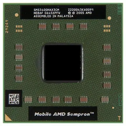 Процессор для ноутбука AMD Sempron Mobile 3400+ Socket S1 1.8 ГГц RB SMS3400HAX3CM PARTS-382028 | Компьютеры и