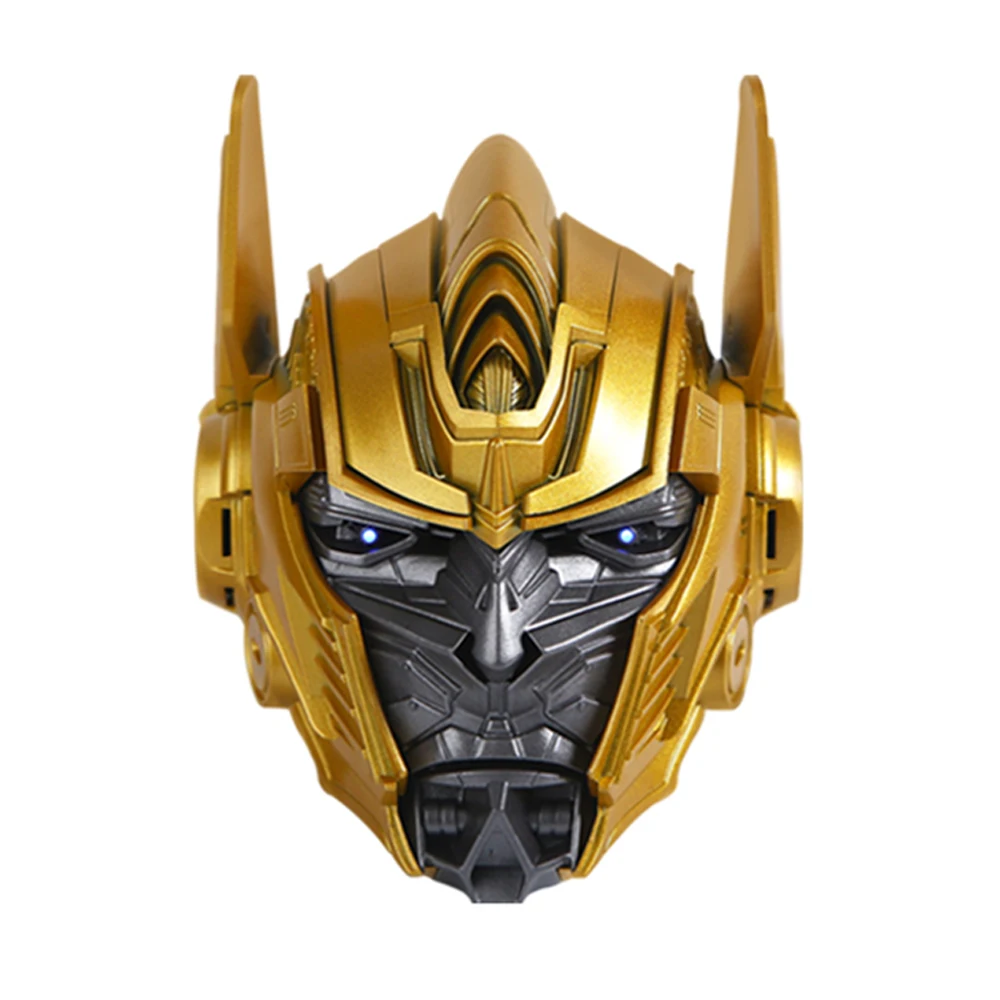 Optimus Prime gold Bluetooth динамик Человек-паук Железный человек беспроводной громкий динамик TF USB Сабвуфер bluetooth динамик s mp3 стерео аудио музыкальный плеер подарок - Цвет: Optimus Prime gold
