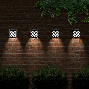 

Solar Light Outdoor Wall Sconce for House Front Door Outside Patio Fence Garden Retro Lamp Waterproof Wireless Lamp