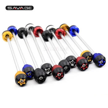 

Front Rear Axle Fork Crash Sliders Wheel Protector For SUZUKI GSXS GSX-S 1000/1000F 2015 2016 Motorcycle Protection Accessories