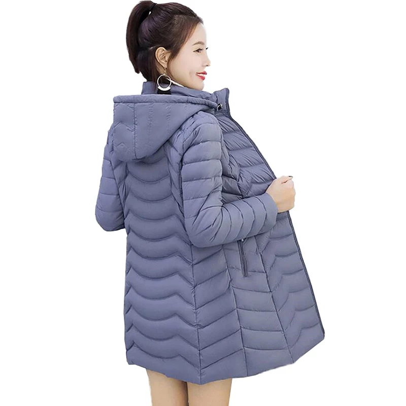 Новинка 2019 женская верхняя одежда с капюшоном облегающая пуховая куртка из