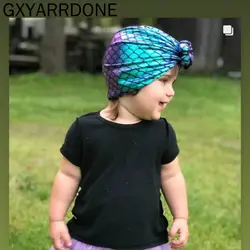 2019 Мода Пончик шапочка для новорожденного, для малыша Merimaid Детские кепки тюрбан топ шапки аксессуары новорожденные фотографии реквизит