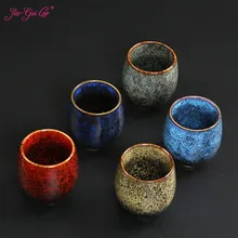 JIA-GUI LUO керамическая 150 мл китайская чайная чашка для смены печи керамические домашние чашки для чайной церемонии кунг-фу креативная керамическая чашка для путешествий I054