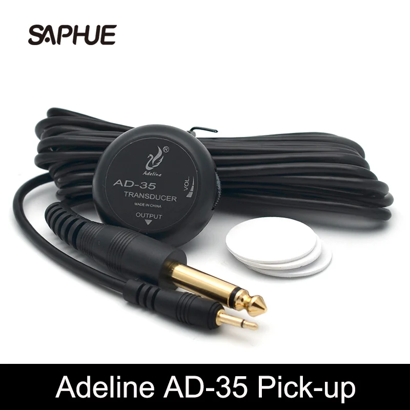 Adeline AD-35 мини пикап усилитель преобразователь карандаш Пьезо Пикап для