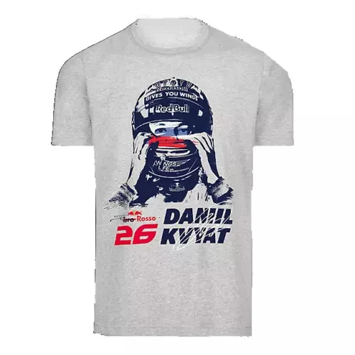 Scuderia Toro Rosso официальная Мужская футболка для водителя Daniil Kvyat