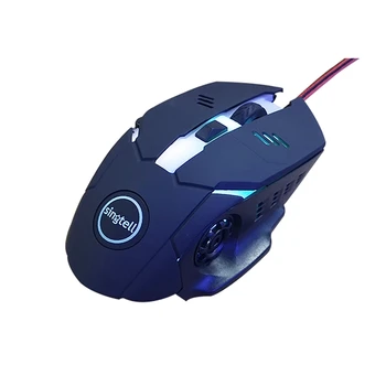 

Wired Gaming Mouse 6 Key 3200DPI Adjustable 7 Color Backlight LED USB Wired Mouse Optical Office Mice for Laptop PC