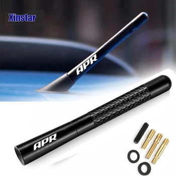 

4.7 inch APR Carbon Fiber Radio Antenna sticker for Volkswagen VW Golf6 golf7 mk6 mk7 GTI CC Sagitar Bora Passat Touran golfR