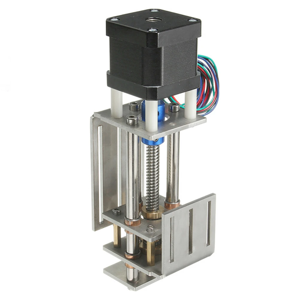 60 мм слайд ход CNC Z ось скольжения линейное движение + NEMA17 шаговый двигатель для