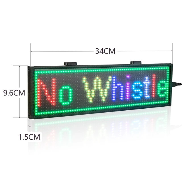 Panneau de Signalisation 34 cm P5 RGB LED pour Intérieur – Mon Enseigne  Lumineuse