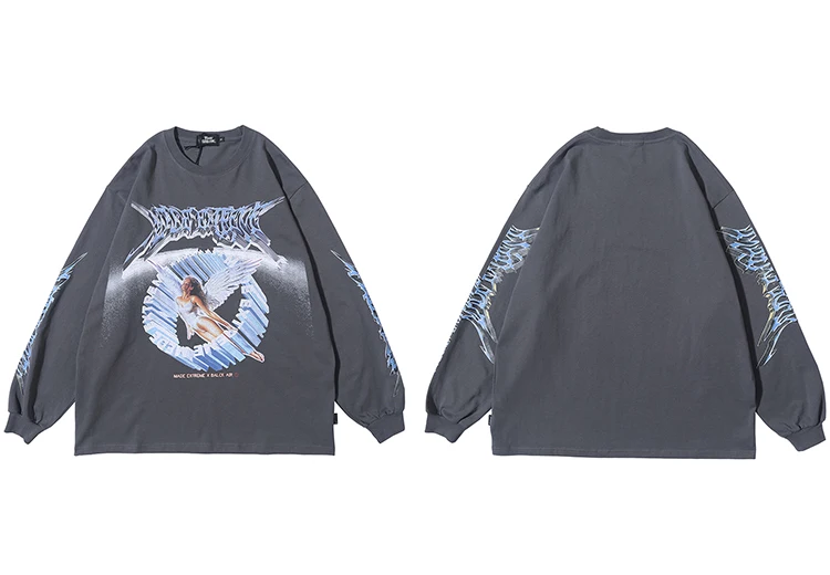 Tシャツ・カットソー Luxury Street Wear vintage angel print for nir unisexual Luxury Street Wear vintage angel print for nir unisexual (T