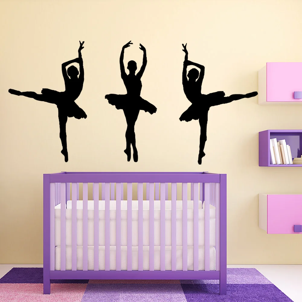 Lovely Dancer Wall Stickers Animal Lover Home Decoration Accessories Pvc Decals | Дом и сад