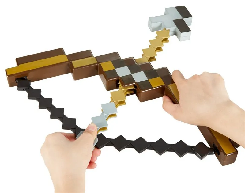 60 см Высокое качество Безопасный EVA мечи идеально Minecraftedt мечи со стразами с длинными Ножи экшн вечерние игрушки рождественские подарки для детей - Цвет: 35cm