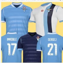 Новая футболка для футбола Лацио 19 20 MARUSIC LUCAS BADELJ ACERBI J. CORREA SERGEJ IMMOBILELUIS ALBERTO SS Lazio
