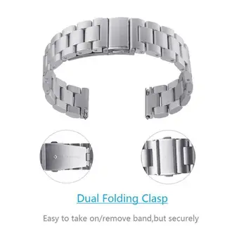 

Stainless Steel Strap For Haylou Solar LS05 Smart Correa Bracelet Haylou Straps Replaceable Solar Band Wrist Watch For Xiao S5H5