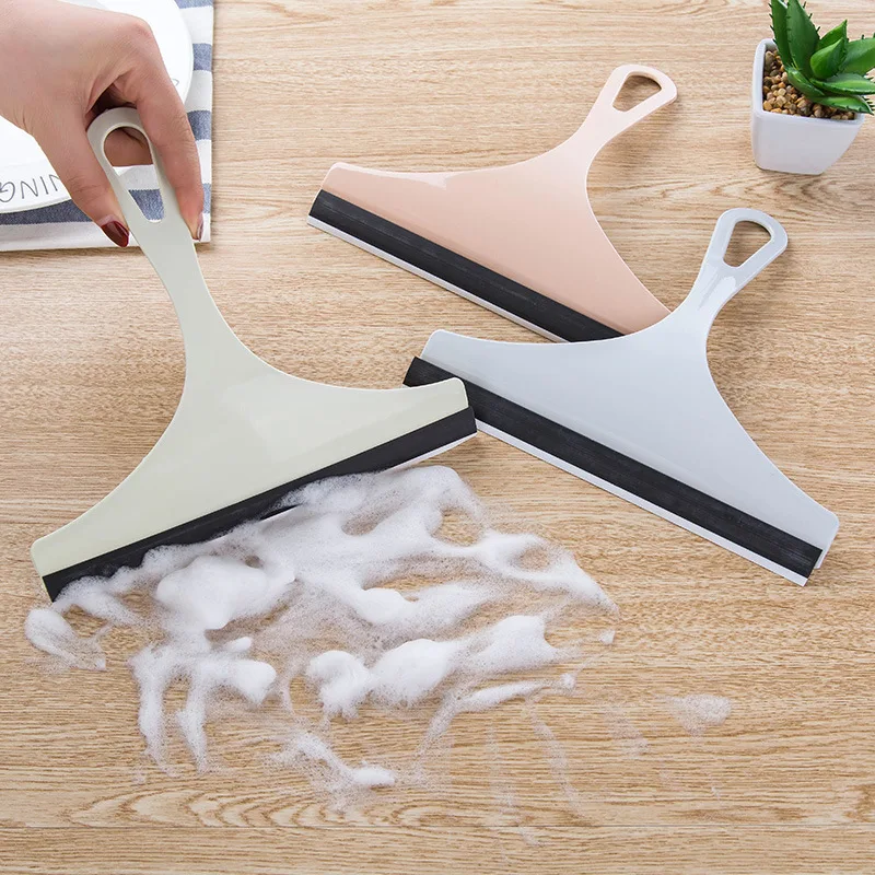 

Nordic Color Glass Wipers Window Cleaner Decontamination TPR Wiper Strip Multifunction Solid Car Glass Scraping Household Clean