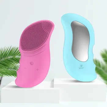 

Silicone Electric Cleansing Instrument Deep Cleaning Pores Long-lasting Waterproof Facial Clean//