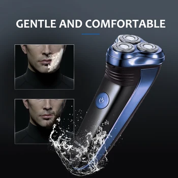 

Electric Shaving machine for Men Pop-up trimmer three blade 3D Floating Heads Electric Shaver