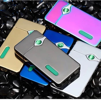 

ZIYLCO Windproof Flameless USB Rechargeable Electric Lighter For Candles Cigarette With LED Display Coil Lighter Fire