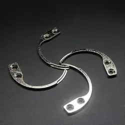 Security Tag EAS System Anti-theft Remover Stainless Steel Label Detach Hook Pin Opener Key for Clothing Accessory