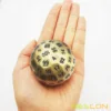 Bescon Solid Metal 100 Sided Dice, Game Dice D100,Giant Polyhedral Metal 100 Sides Dice 50MM in Diameter (1.97in), Ancient Brass 5