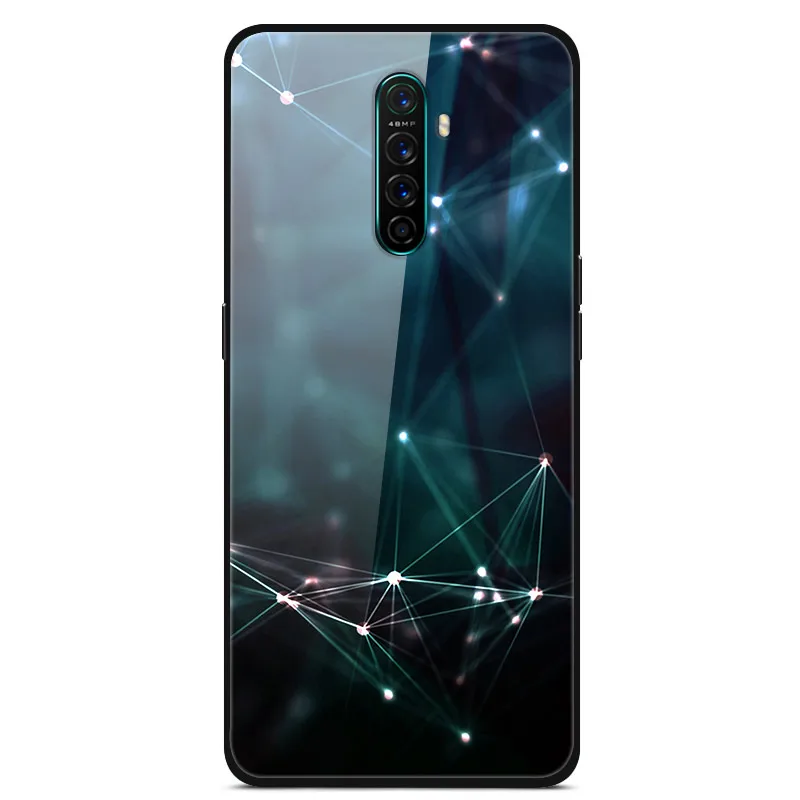 Для OPPO Realme X2 Pro Чехол 6,5 ''стекло твердая задняя крышка для OPPO Realme X2Pro чехол RealmeX2 X 2 чехлы для телефонов силикон бампер Funda