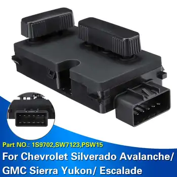 

Brand New Left Front 8 Way Power Seat Control Switch Driver Side For Chevy Silverado Suburban Tahoe Yukon 12450166