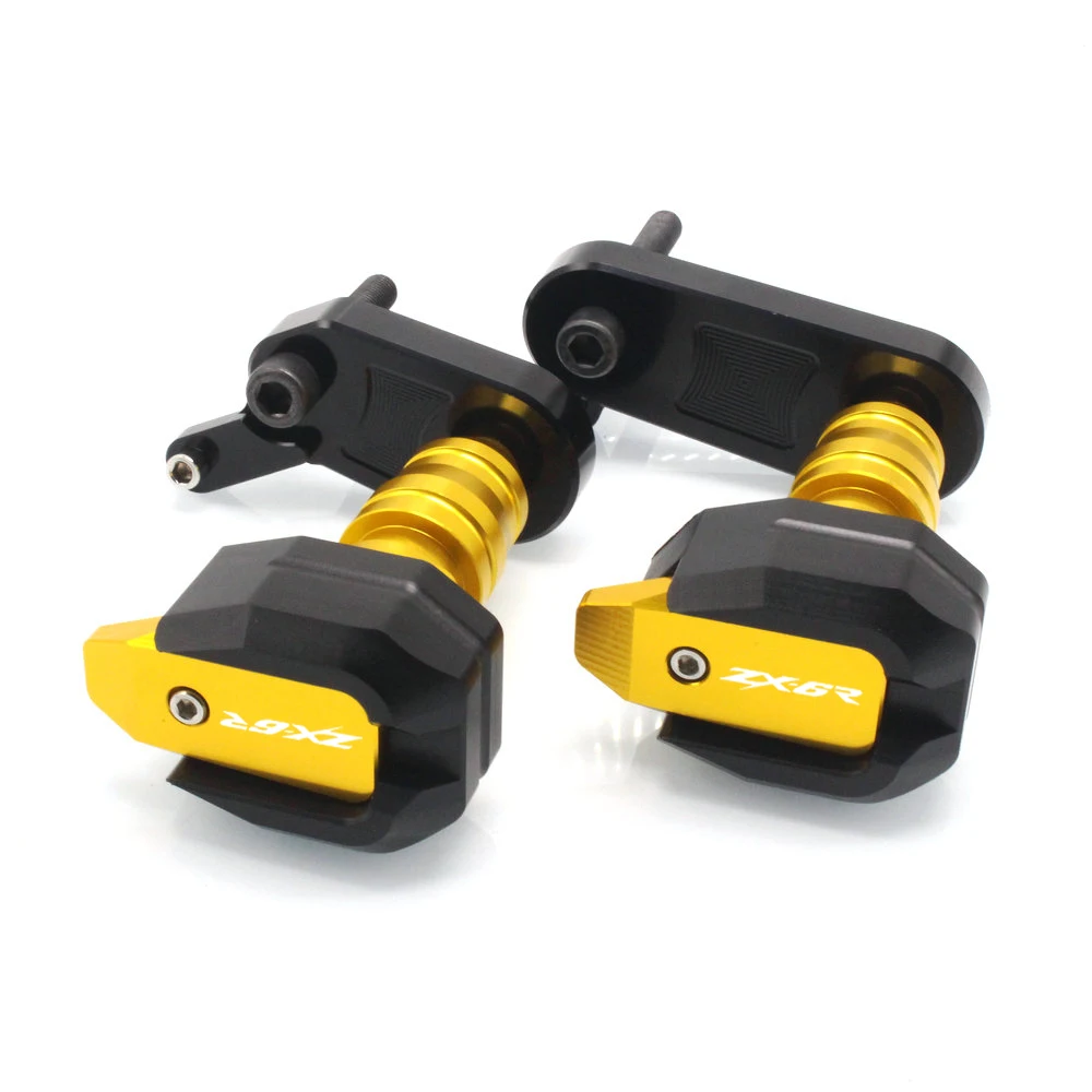 For KAWASAKI ZX-6R 2009-2012 2010 Motorcycle Accessories Falling Protection Frame Slider Fairing Guard Anti Crash Pad Protector