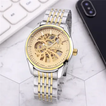 

Omega- Luxury Brand Ceramic Bezel Mens Mechanical 007 Automatic Movement Men Watch Designer Watches Wristwatches 469163