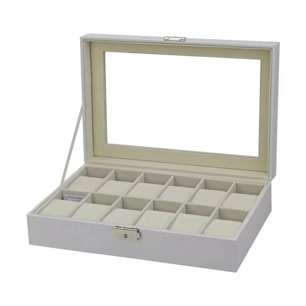 

Jewelry Watch Box Case For YAZOLE Elegant Wrist Watch Present Gift Box Case Display Storage Organizer