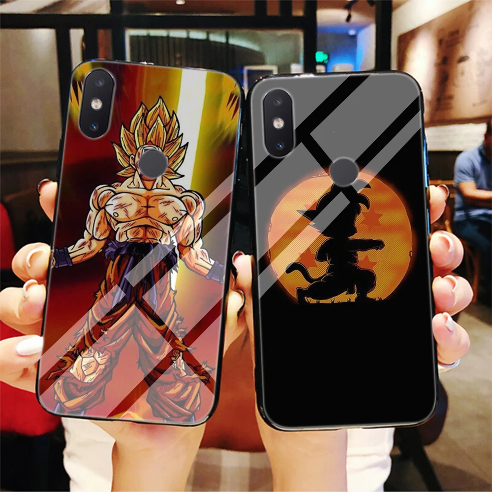 Мягкий чехол из закаленного стекла для Xiaomi Redmi Note 5 6 7 Pro mi 8 Lite 9 A1 A2 F1 TPU