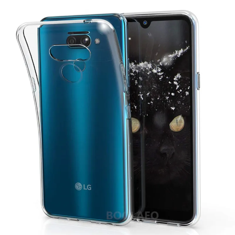 Силиконовый чехол для LG K50 Q60 K12 Max K10 K11 задняя крышка прозрачный из мягкого ТПУ
