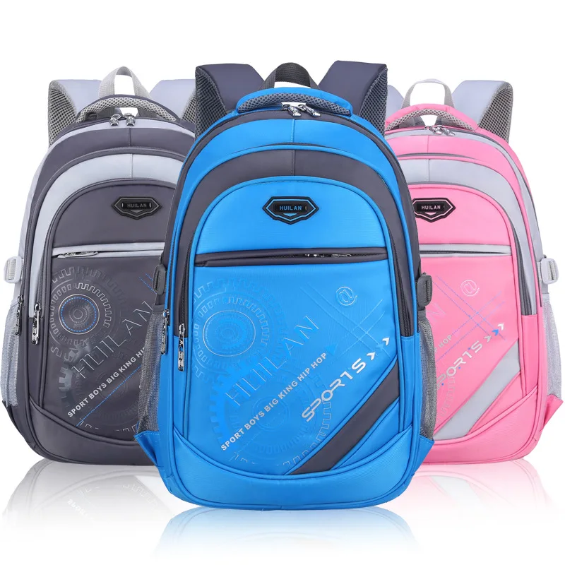 High Quality children school Backpacks For Teenager Girls Boys Schoolbag Kids book Bag Polyester School Bags mochila infantil