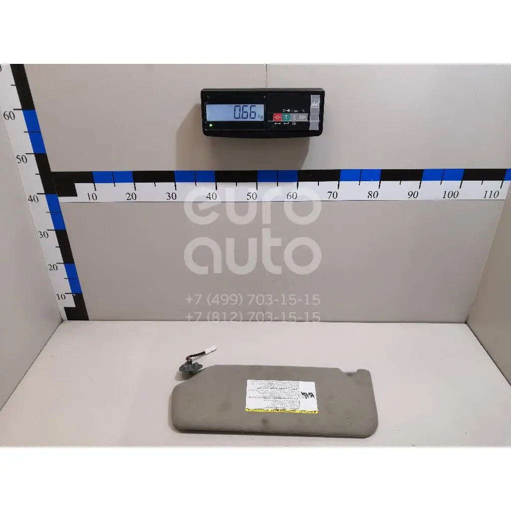 Козырек солнцезащитный(внутри), состояние – Б/У,, для Toyota Sienna III 7431008030E0 ПРАВЫЙ 7431008030E0