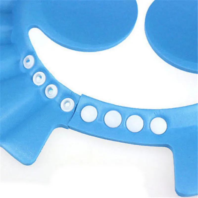 Шапочка для купания для новорожденных детей, Регулируемая Шапочка для ванной, для младенцев, для мытья/стрижки волос, козырек для защиты ушей, защита от солнца, принадлежности для ванной комнаты