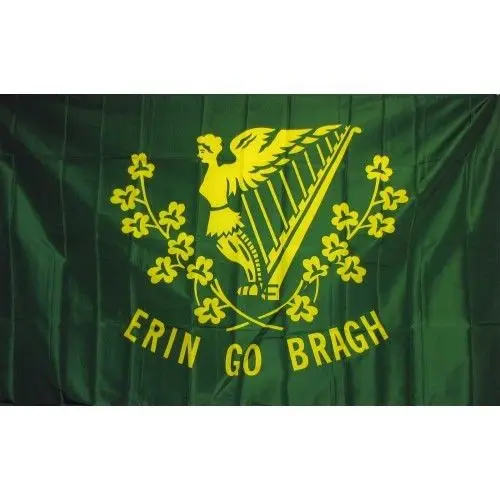 3ft x 5ft 3 x5ft ирландское Erin Go Bragh с принтов в виде флажков баннер, флаг из полиэстера Размеры 150*90 см