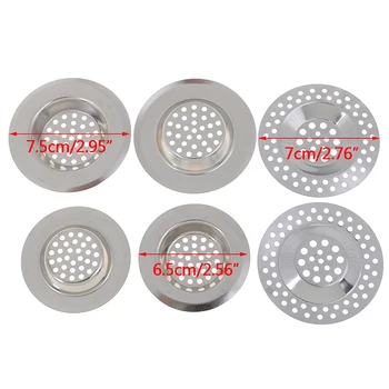 

1pc Kitchen Water Sink Cover Floor Drain Cap Plug Dirt Collector Strainer Filter