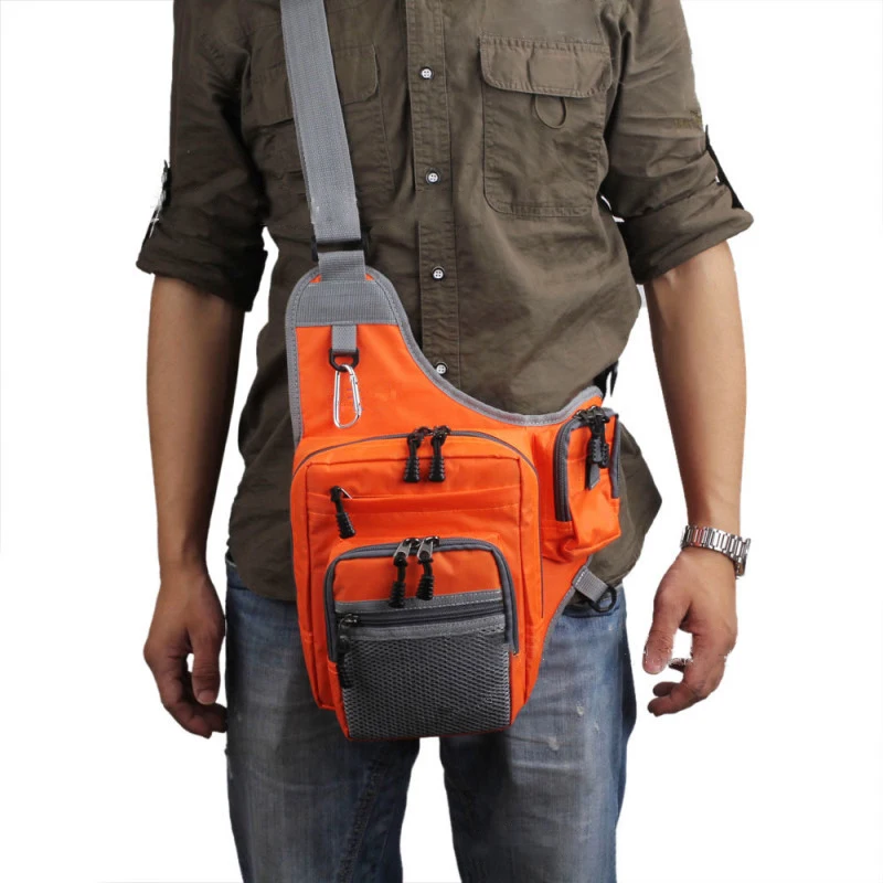 

1xOutdoor Gear Fishing Backpack Tackle Storage Bags Crossbody Box 3 Colour