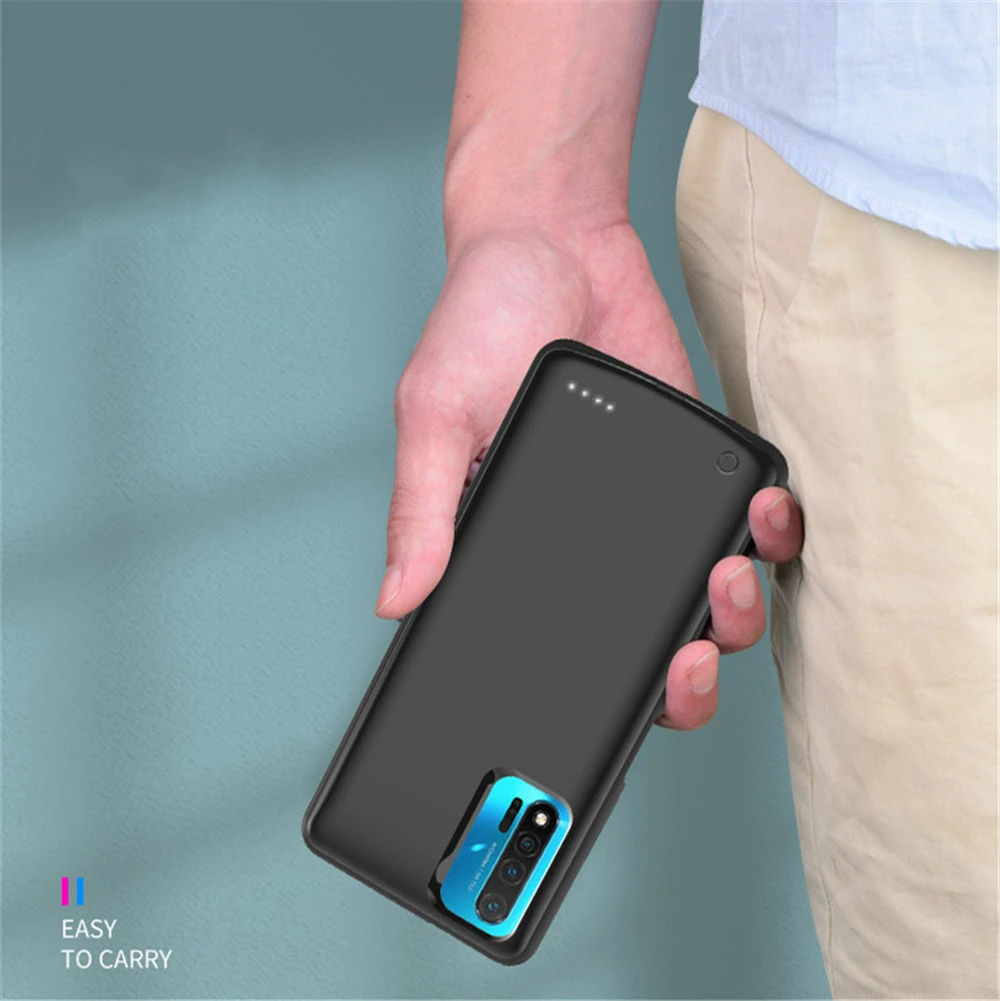 6500 мА/ч чехол для зарядного устройства для huawei Nova 6 Чехол для резервного аккумулятора чехол для зарядного устройства для huawei Nova 6 Чехол для зарядки s