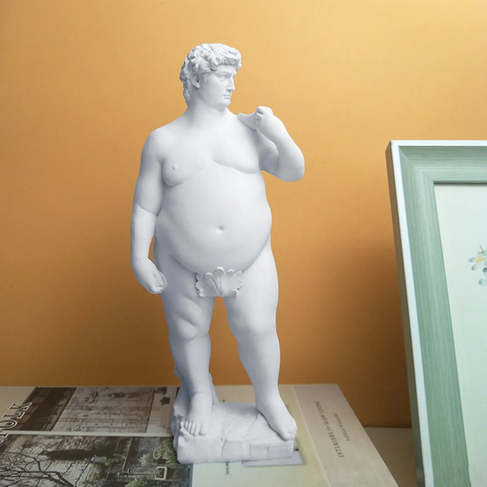 Statua David In Resina Per Decorazione Casa – Scultura Classica Europea, Grande Dimensione, Finitura A Mano, Elegante E Moderna