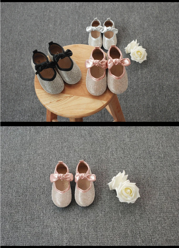 Children's Shoes New Spring Bow Lovely Girl's Shoes Princess's Shoes Fashion Children's Shoes Casual Shoes