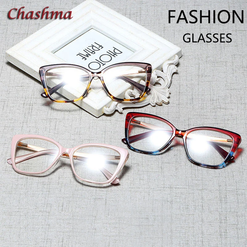 Chashma очки, оправа для подростков, оптические очки для женщин, кошачий глаз, очки для студентов, модные очки по рецепту