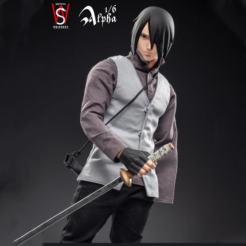 1/6 Масштаб Аниме Учиха Саске One-armed версия фигурки модельные игрушки, коллекционные дети подарок на день рождения, декор SWTOYS FS022